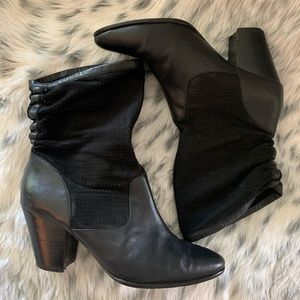 Rebecca Minkoff Brynn booties - perforated suede